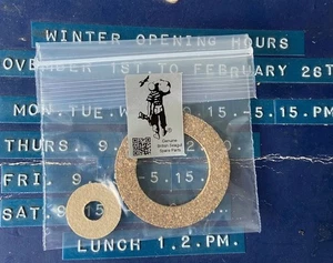 Kit de reparación de tapas de combustible para motor fueraborda British Seagull - Imagen 1 de 2