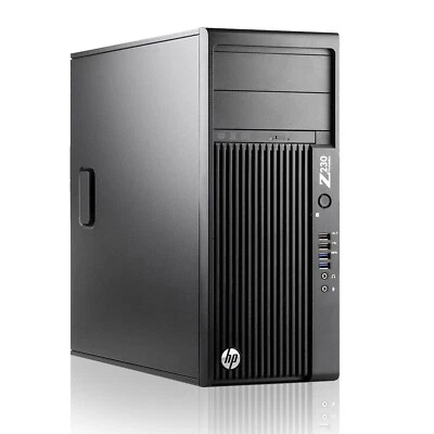HP Workstation Z230 MT Core i7 4790 3.6 GHz- 32GB Ram-1TB SSD & 3TB HDD 8GB G.C - Image 1 of 4