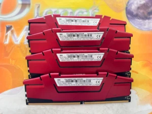 Memoria de escritorio G.SKILL PC4-19200 32 GB (4x8 GB) DDR4 2400 MHz F4-2400C15Q-32GVR - Imagen 1 de 3