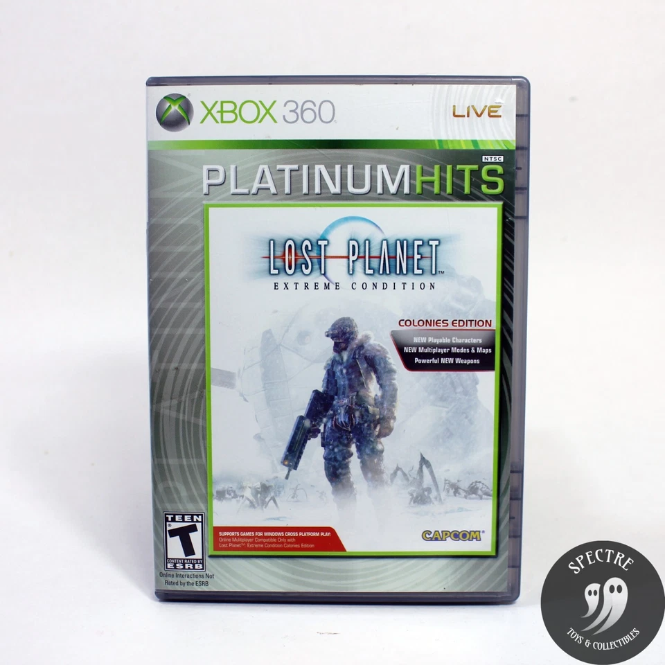 Lost Planet Extreme Condition Platinum Hits (Xbox 360, 2008) - Complete - Image 1 of 1