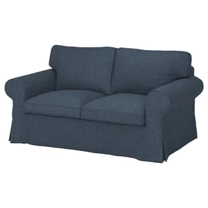 IKEA EKTORP Cover for 2-seat sofa, Kilanda dark blue 205.653.47 / 005.653.48 - Picture 1 of 7
