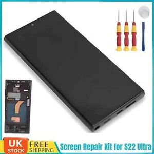 OLED for S22 Ultra 5G Screen Replacement for Samsung S22 Ultra LCD Display New - Zdjęcie 1 z 7