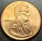 Mint Error Off-Center 2001 Lincoln Memorial Penny~ #A116