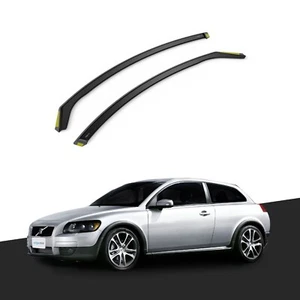 Volvo C30 2006-2013 3-türige Schrägheck Windabweiser 2 Stck. getönt - Bild 1 von 10