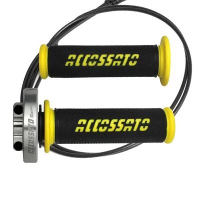 Controle de aceleração rápido Accossato prata GR006 dourado Suzuki GSXR600 2006-2010 - Imagem 1 de 4