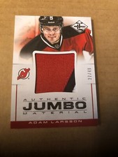 2012-13 Limited Jumbo Materials Prime #JJAL Adam Larsson 27/49