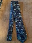 Mens Blue Flowered Wedding / Special Occasion Ties