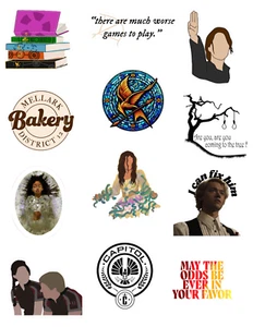 Die Tribute von Panem Sticker Pack - Bild 1 von 1