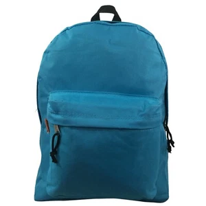 Classic 16 Inch School Bag Basic Daypack Simple Book Bag - Picture 1 of 3