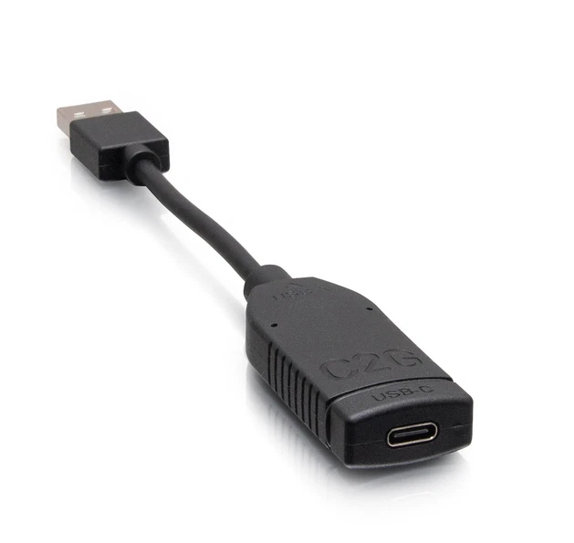 C2G USB-Typ-C-Stecker auf USB-Typ-A-Buchsen-Dongle-Adapter  - Bild 1 von 1