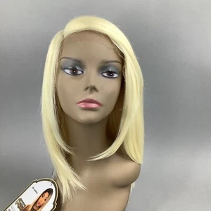 Sabrina #613 Platinum Blonde Lace Part Wig Heat Safe Lace Front Synthetic - Picture 1 of 9