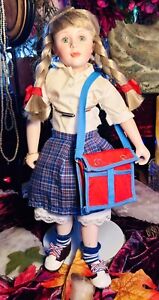 Vintage Bohemian School Girl Spirit Doll Collector's Doll Sassy Vessel Shining