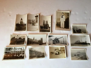 Vintage Photo Lot Of 14 Mostly London England - Picture 1 of 8
