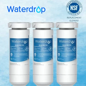 Waterdrop XWF Refrigerator Water Filter, Replacement for GE® XWF, 3 Filters - Picture 1 of 8