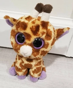 TY Beanie Boos SAFARI 6 in Giraffe Plüschtier Stofftier  - Bild 1 von 3