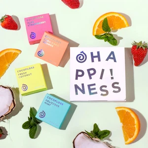 Cocofloss Happiness Set Coconut-Oil Infused Woven Dental Floss | Assorted Floss