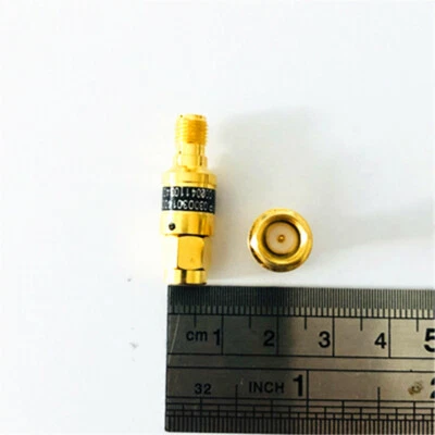 2W SMA Attenuator DC-6GHz SMA Male Female RF Coaxial Attenuator Connector - Image 1 of 3