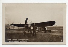 MILANO - Concorso Aereo Internazionale - WIENCZIERS col suo Bleriot.
