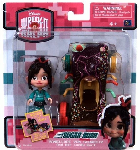 NEW WRECK-IT RALPH SUGAR RUSH RACER & KART - Vanellope Von Schweetz Cover