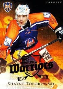 2010-11 Finnish Cardset Frontline Warriors #6 Shayne Toporowski