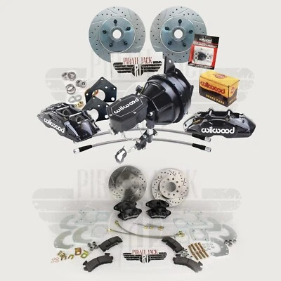 Wilwood conversión de freno DIsc eléctrico delantero y trasero, Dodge Charger 1966-70 Foto 1 de 4