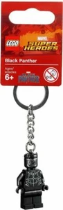 LEGO BLACK PANTHER KEYRING 853771 KEYCHAIN KEY RING MARVEL RARE RETIRED BNWT - Picture 1 of 4