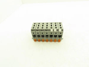 Phoenix Contact UKH 50 50mm² 125A Terminal 1000V 6-1/0AWG DIN Rail Lot of 7 - Picture 1 of 10