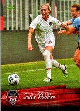 Julia Roddar 2021 Parkside NWSL Premier Edition Soccer Card #170 Rookie RC