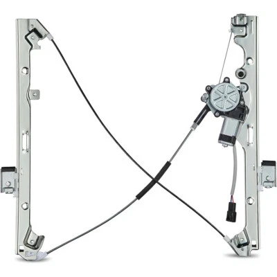 Window Regulator W/Motor Front Driver Left Side For GMC 1999-2007 Yukon Sierra - Image 1 of 4