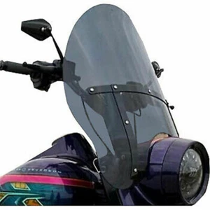 Klock Werks 20" Flare Dark Smoke Windshield Harley Davidson Softail 2018-23 FLDE - Picture 1 of 2