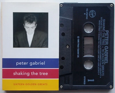 PETER GABRIEL - SHAKING THE TREE (VIRGIN TCPGTVC6) 1990 CASSETTE  COMPILATION - Image 1 of 3