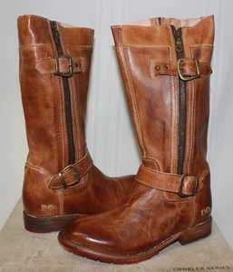 Bed Stu Women's GoGo Tan Rustic Leather boots New With Box! - Picture 1 of 5
