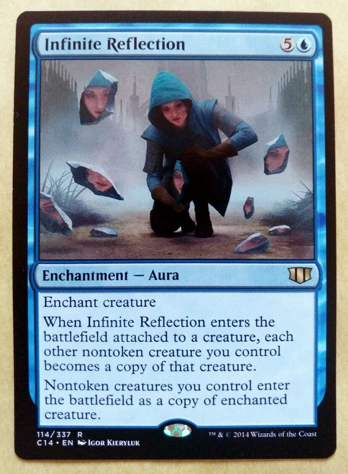 Infinite Reflection - MTG Commander 2014 C14 EX Rare - Imagen 1 de 1