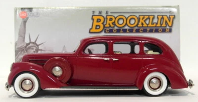 Brooklin 1/43 Scale BRK141A  - 1937 Lincoln Model K 7-Pass Sedan Royal Maroon - Photo 1/4