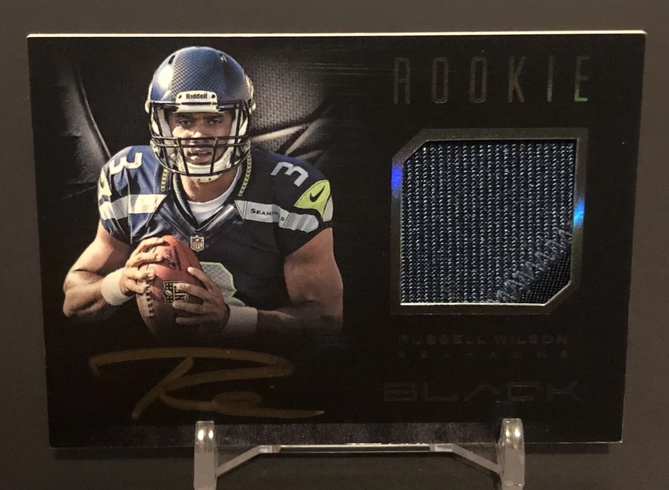 Panini Black Russell Wilson 2012 ¡RPA! #349 🔥🔥 Foto 1 de 2