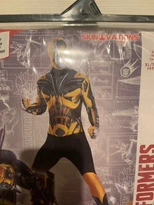 NWOT Transformers Bumblebee Costume Adult Size XL 42-46 - Picture 1 of 7
