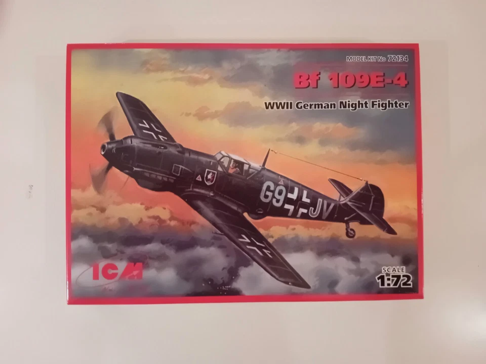BF-109 E-4 Night Fighter Icm 1/72 - Immagine 1 di 1