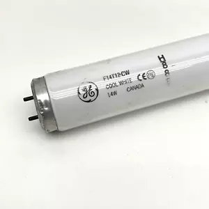 (2-Pack) GE F14T12/CW Fluorescent 14-Watt 15" Lamp Light Bulb 14W Cool White - Picture 1 of 5