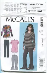 MCCALL'S M7295 MISSES' PULLOVER OBERTEILE & HOSE MIT VARIATIONEN GR. 4-14 UNGESCHNITTEN 2015 - Bild 1 von 3