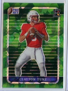 2023 Pro Set Clayton Tune Arizona Cardinals Green Crystal #75 🚀😳💥 MINT /3 - Bild 1 von 2
