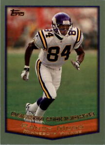 1999 Topps Football Card #318 Randy Moss SH