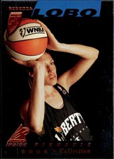 1997 Pinnacle Inside WNBA - [Base] - Court Collection #3 - Rebecca Lobo b18
