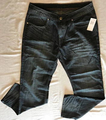 Buffalo David Bitton Mystery Model Men's Designer Black Jeans 31X33 NWD  - Image 1 of 4