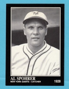 1991 The Sporting News # 602 Al Spohrer -- Giants -- Box 125