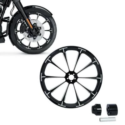Llanta de 18"x3,5"" con buje disco único para Harley Electra Road Glide King 08-Up Foto 1 de 4