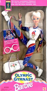 Barbie Vintage 1996 Atlanta Olympic Gymnast Figur Rare Mattel 15123 - NIB NEW! - Bild 1 von 16