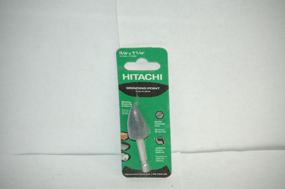 Pedra pontiaguda Hitachi 728130 3/4" X 1-1/4" - Imagem 1 de 1
