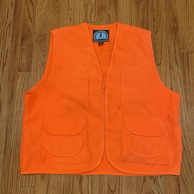 Master Sportsman Rugged Outdoor Hunting Gear Orange Vest XL - Image 1 of 4