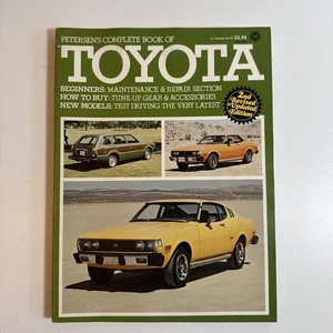1977 Vintage Petersen's Complete Book of Toyota Soft Cover - Bild 1 von 7
