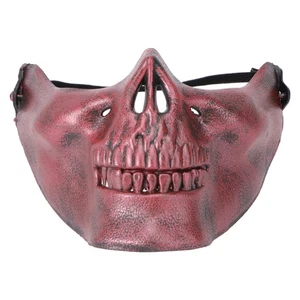 Skull Skeleton Mask Full Face Halloween Mask for Cosplay Masquerade - Picture 1 of 12